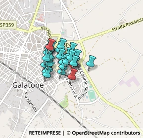 Mappa Via Antonio Gramsci, 73044 Galatone LE, Italia (0.26154)