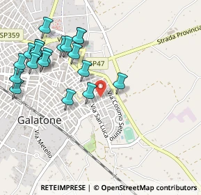 Mappa Via Antonio Gramsci, 73044 Galatone LE, Italia (0.637)