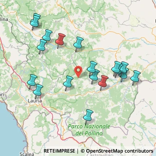 Mappa Strada Provinciale 40 di Carbone, 85030 San Chirico Raparo PZ, Italia (19.06944)