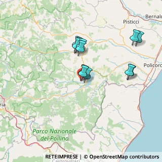 Mappa Via Cavour, 85038 Senise PZ, Italia (13.89583)