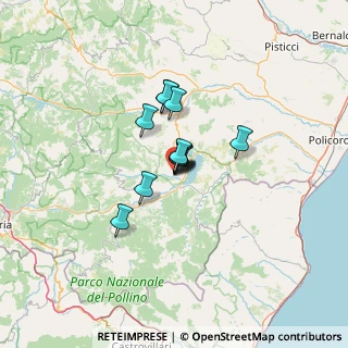 Mappa Via Cavour, 85038 Senise PZ, Italia (7.605)