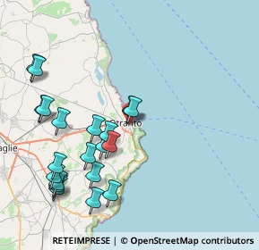 Mappa Via Cenobio Basiliano, 73028 Otranto LE, Italia (9.6715)