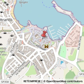 Mappa Piazza del popolo 5, 73028 Otranto, Lecce (Puglia)