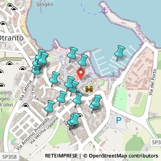 Mappa Via Cenobio Basiliano, 73028 Otranto LE, Italia (0.268)