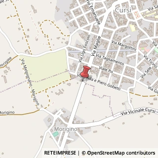 Mappa Strada Provinciale Maglie Cursi, , 73024 Maglie, Lecce (Puglia)