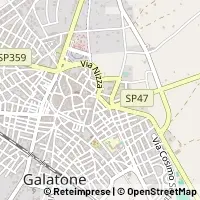 Map Galatone
