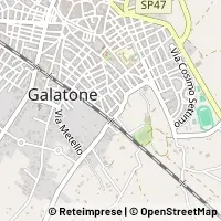 Map Galatone