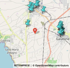 Mappa Via dei Neretini, 73044 Galatone LE, Italia (2.861)