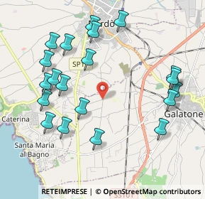 Mappa Via dei Neretini, 73044 Galatone LE, Italia (2.4325)