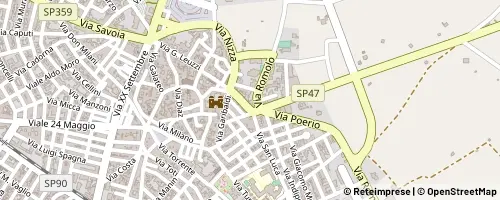 Mappa Galatone