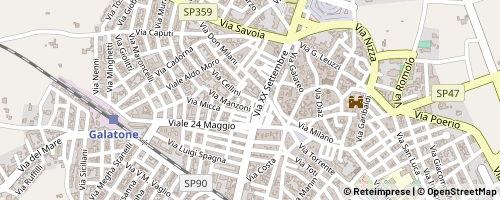 Mappa Galatone