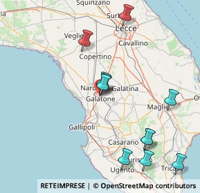 Mappa Via Alessandro Manzoni, 73044 Galatone LE, Italia (18.72273)