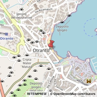 Mappa Via Aurelia, 14, 73028 Otranto, Lecce (Puglia)