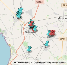 Mappa Via Cosimo Settimo, 73044 Galatone LE, Italia (3.478)