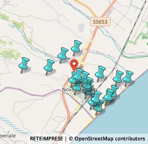 Mappa SS 106 Jonica KM417, 75020 Nova Siri MT, Italia (1.8625)