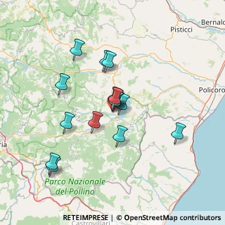 Mappa Via Rossi, 85038 Senise PZ, Italia (12.91133)
