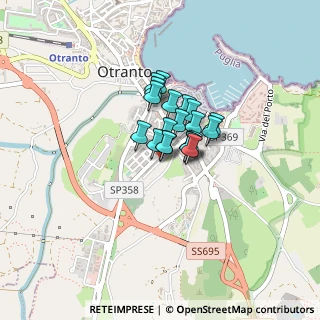Mappa Via Vecchia Uggiano, 73028 Otranto LE, Italia (0.234)