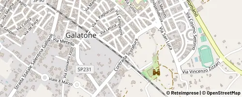 Mappa Galatone