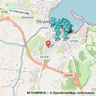 Mappa Via V. M. Morelli, 73028 Otranto LE, Italia (0.529)