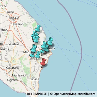 Mappa Via V. M. Morelli, 73028 Otranto LE, Italia (10.233)