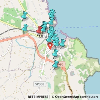 Mappa Via Luigi Mariano, 73028 Otranto LE, Italia (0.8105)