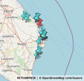 Mappa Via Luigi Mariano, 73028 Otranto LE, Italia (10.76786)