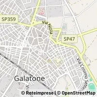 Map Galatone