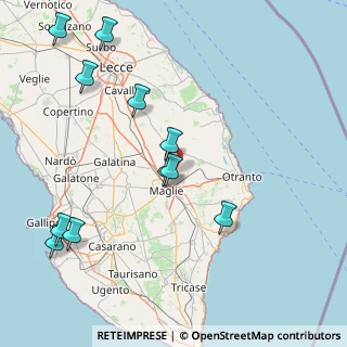 Mappa Via Salvo D'Acquisto, 73020 Cursi LE, Italia (20.64818)