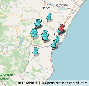 Mappa Via Camillo Benso Conte di Cavour, 75020 Nova Siri MT, Italia (10.2915)