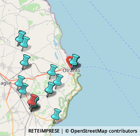 Mappa Via Punta, 73028 Otranto LE, Italia (10.31)