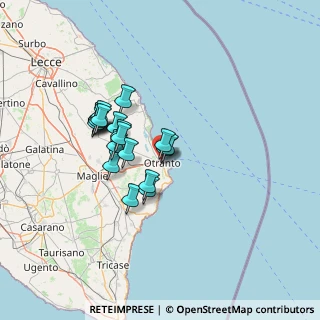 Mappa Via Punta, 73028 Otranto LE, Italia (11.784)