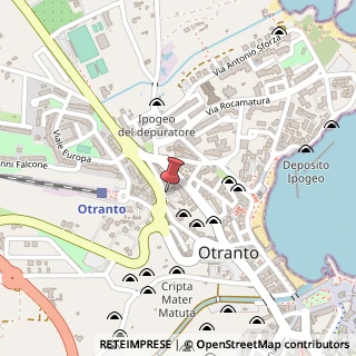 Mappa Via Alimini, 33, 73028 Otranto, Lecce (Puglia)