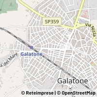 Map Galatone