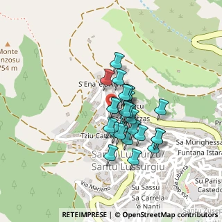 Mappa Via Antonio Gramsci, 09075 Santu Lussurgiu OR, Italia (0.16538)