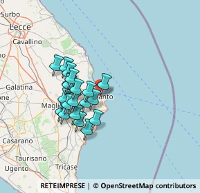 Mappa Via Faccolli, 73028 Otranto LE, Italia (11.766)