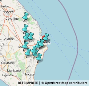 Mappa Via Borgo Monte, 73028 Otranto LE, Italia (12.93643)