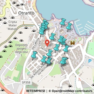 Mappa Via Borgo Monte, 73028 Otranto LE, Italia (0.2115)