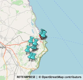 Mappa Via Borgo Monte, 73028 Otranto LE, Italia (4.83917)