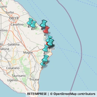 Mappa Via Catona, 73028 Otranto LE, Italia (10.68357)