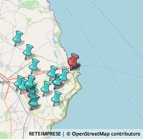 Mappa Via Ettore D'Amore, 73028 Otranto LE, Italia (9.0035)