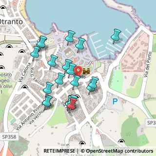Mappa Via Ettore D'Amore, 73028 Otranto LE, Italia (0.2415)