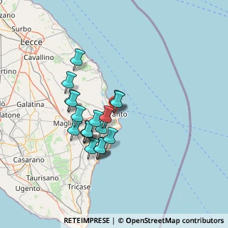 Mappa Via Ettore D'Amore, 73028 Otranto LE, Italia (12.73632)