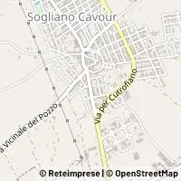 Map Sogliano Cavour