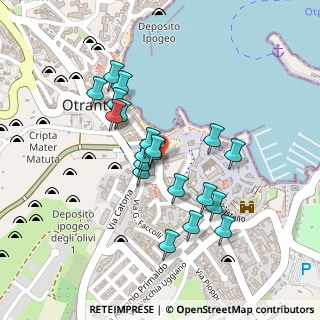 Mappa Piazza De Donno, 73028 Otranto LE, Italia (0.211)