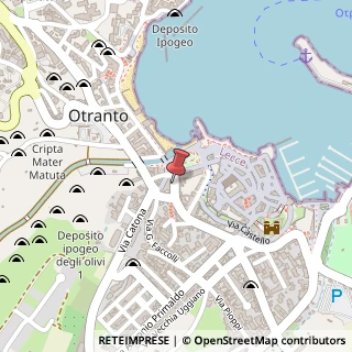 Mappa Via San Francesco di Paola, 4, 73028 Otranto, Lecce (Puglia)