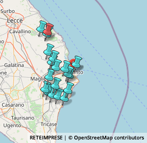 Mappa Via Vittorio Emanuele, 73028 Otranto LE, Italia (13.22684)