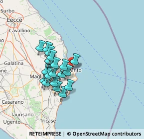 Mappa Via Vittorio Emanuele, 73028 Otranto LE, Italia (11.8315)