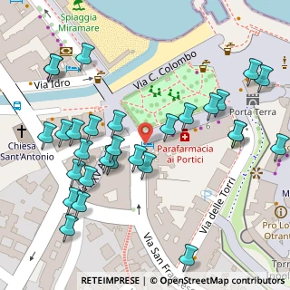 Mappa Piazza De Donno, 73028 Otranto LE, Italia (0.08241)