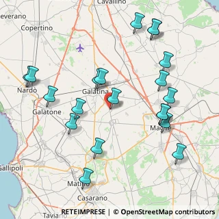 Mappa Via Regina Elena, 73010 Sogliano Cavour LE, Italia (9.924)