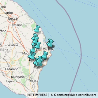 Mappa Via del Porto, 73028 Otranto LE, Italia (12.394)